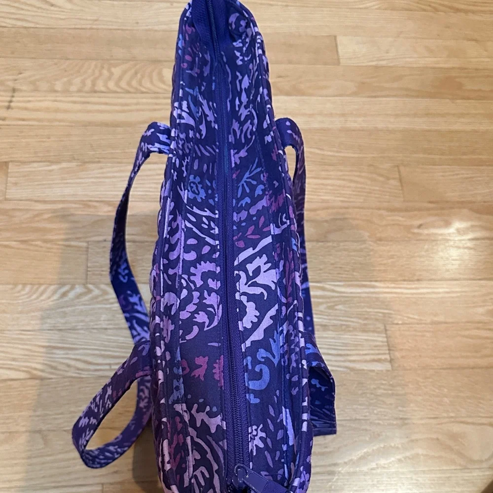 Vera Bradley Purple Paisley Bag and Ditty bag set - Picture 5 of 12